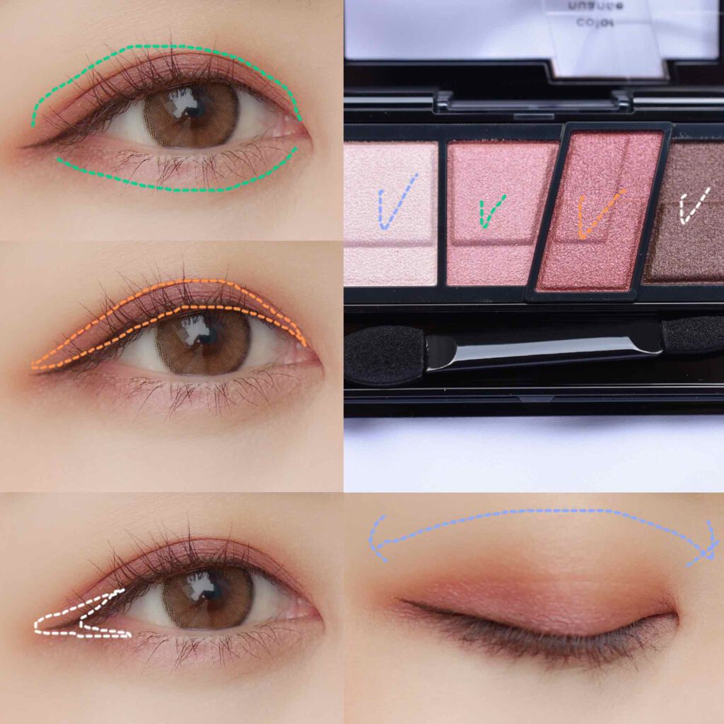 デザイニングブラウンアイズ/KATE/アイシャドウパレットを使ったクチコミ(4枚目)