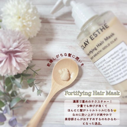 クレイエステ プライミングシャンプー/フォーティファイングヘアマスク ピンククレイのクチコミ「
𖡪 𖤘 クレイエステ
ゴールドクレイ ◡̉̈♡
プライミングシャンプー
フォーテ.....」(3枚目)