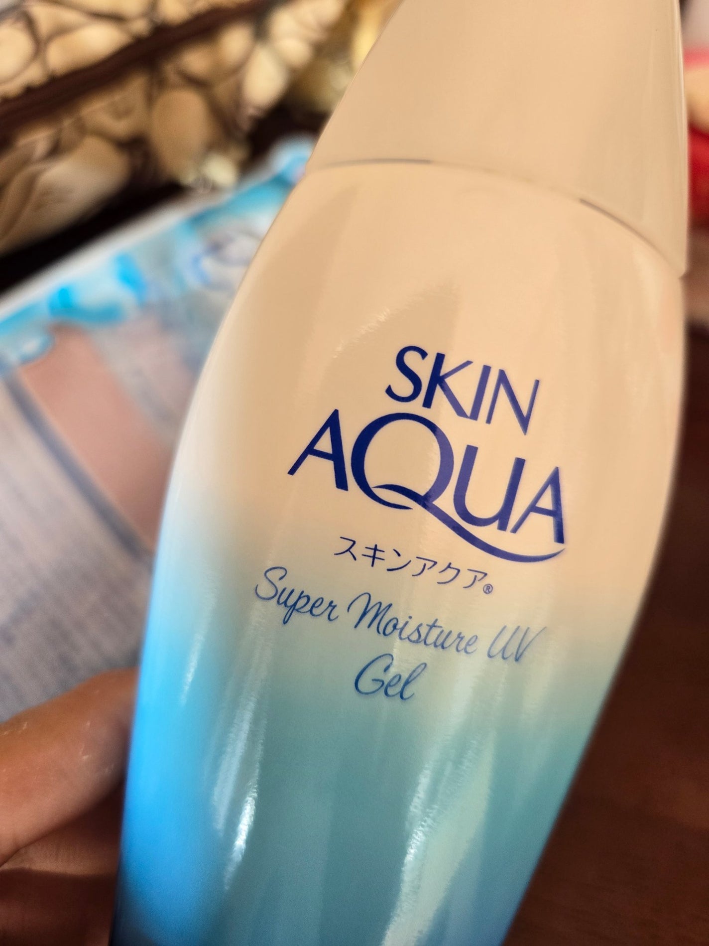 スキンアクア スーパーモイスチャージェル/スキンアクア/日焼け止めジェルを使ったクチコミ(1枚目)