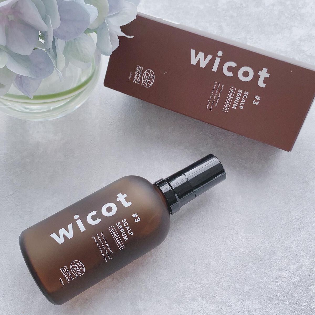薬用スカルプセラム/wicot/頭皮ローションを使ったクチコミ(2枚目)