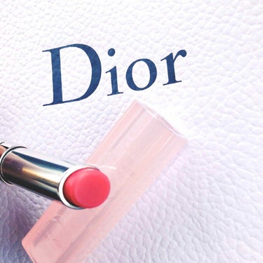 【旧】ディオール アディクト リップ グロウ 007 ラズベリー/Dior/リップケア・リップクリームを使ったクチコミ（1枚目）