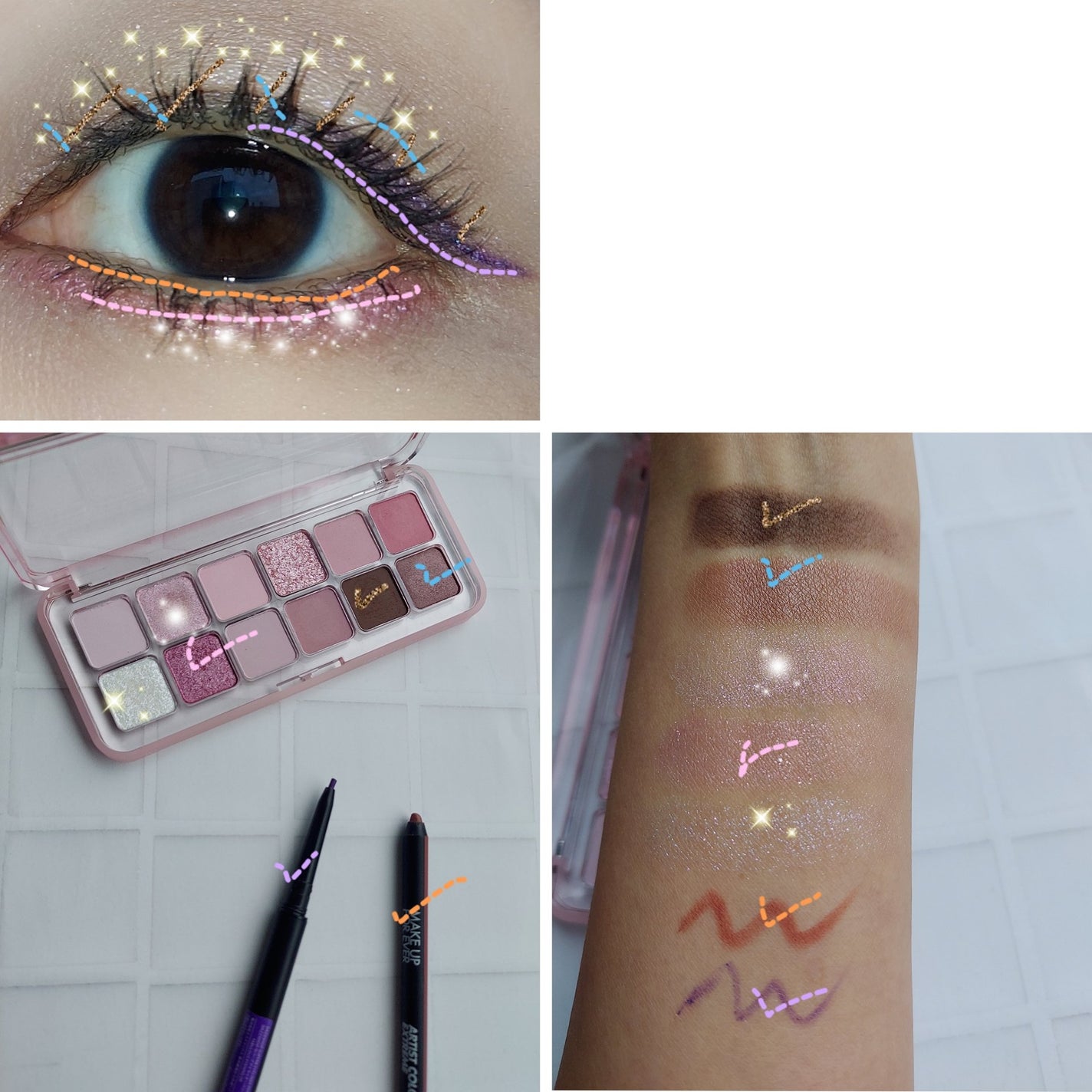 プロ アイ パレット エアー/CLIO/アイシャドウパレットを使ったクチコミ(9枚目)