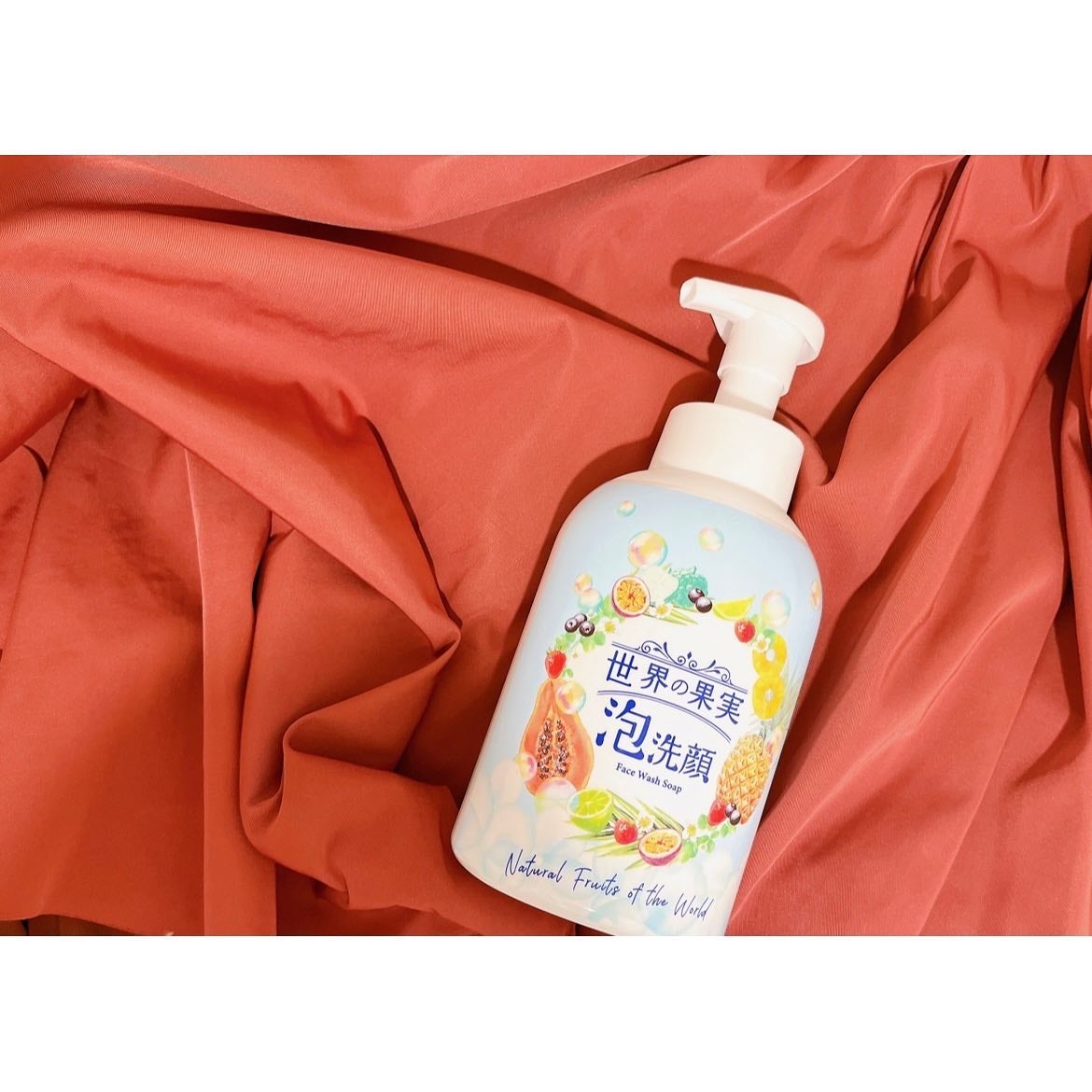 世界の果実 すっきり泡洗顔/世界の果実/泡洗顔を使ったクチコミ(1枚目)