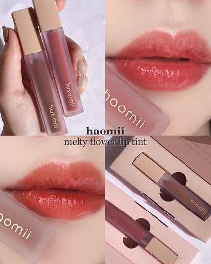 Melty flower lip tint/haomii/口紅を使ったクチコミ(1枚目)