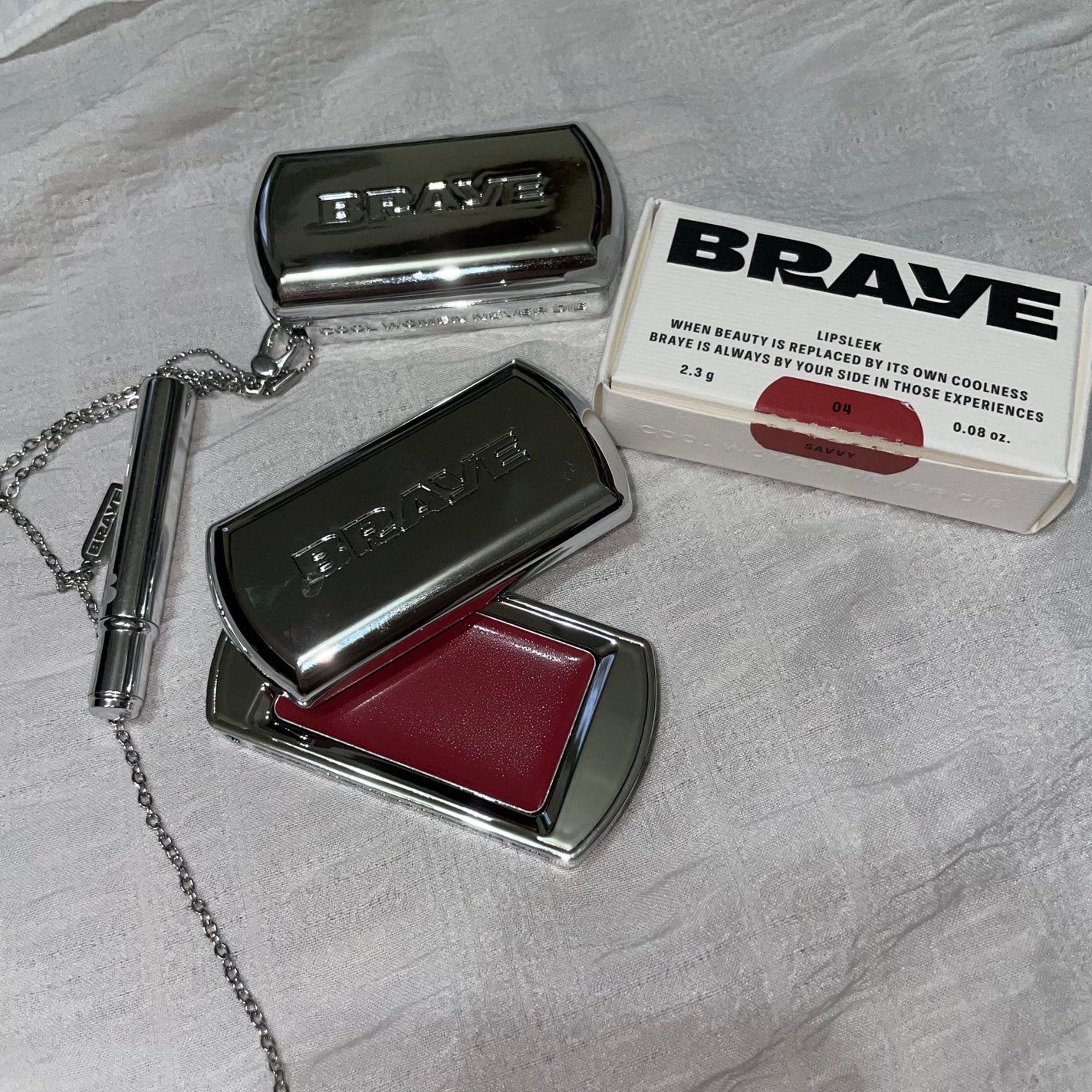 クミ on LIPS 「BRAYELIPSLEEK04"SAVVY"をお試しさせていた..」(1枚目)