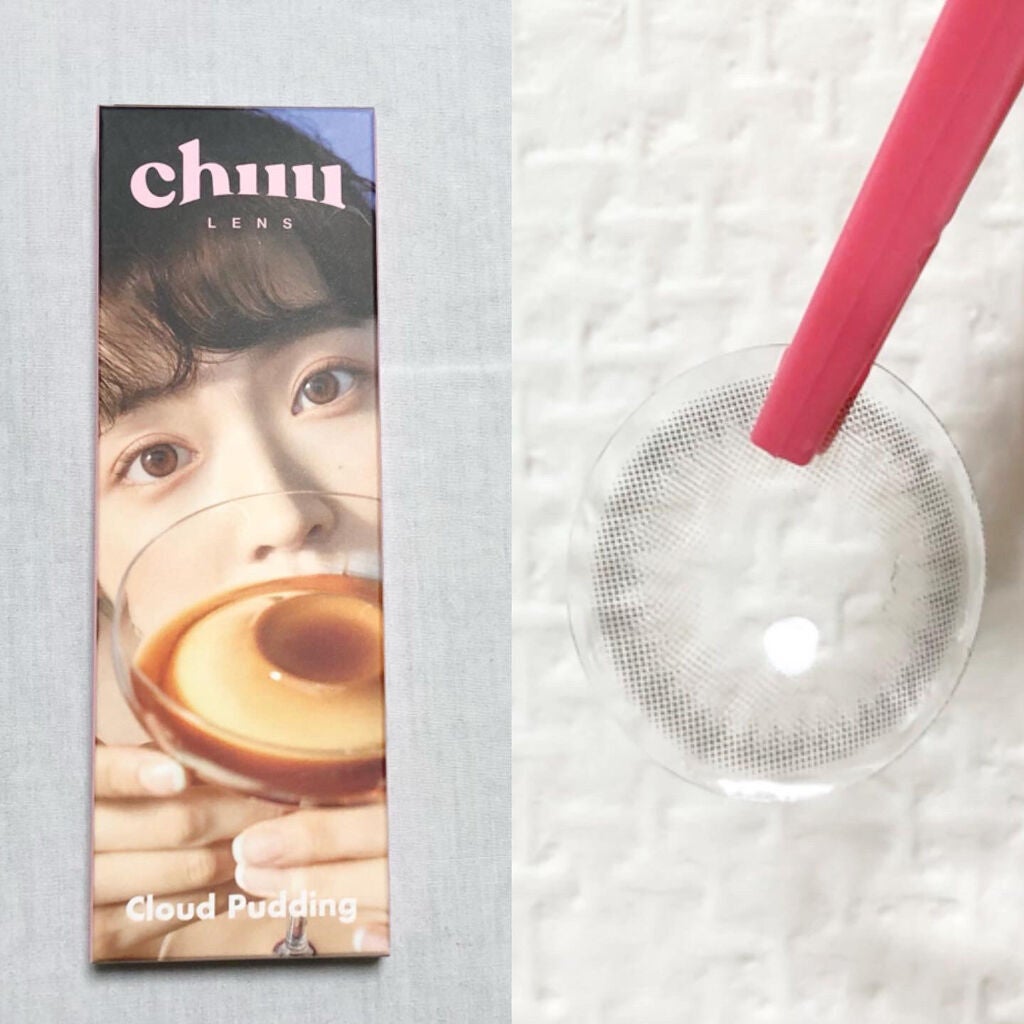 Cloud Pudding /chuu LENS/カラーコンタクトレンズを使ったクチコミ(3枚目)