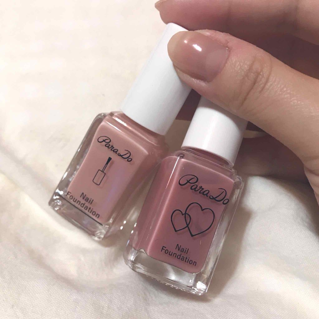 ネイルファンデーション/パラドゥ/マニキュアを使ったクチコミ(1枚目)