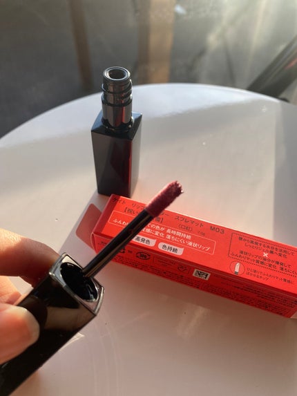 リップモンスター スフレマット/KATE/口紅を使ったクチコミ(2枚目)