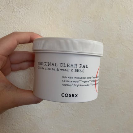ワンステップオリジナルクリアパッド/COSRX/トナーパッドを使ったクチコミ(1枚目)