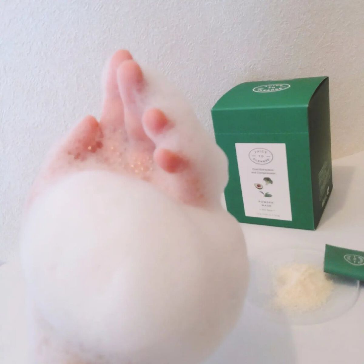 パウダウォッシュ/JUICE TO CLEANSE/洗顔パウダーを使ったクチコミ（3枚目）