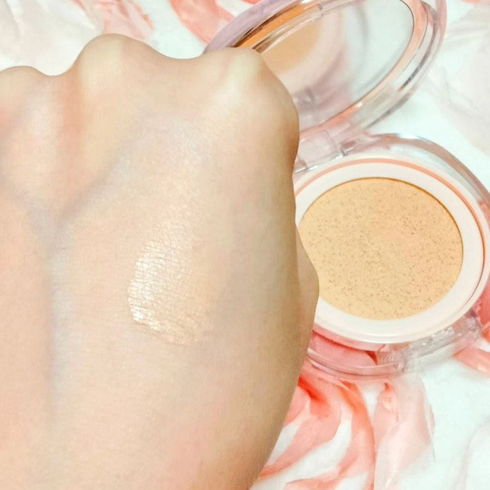 アリウル インクフェザーカバーラスティングクッション/Ariul/クッションファンデーションを使ったクチコミ（3枚目）