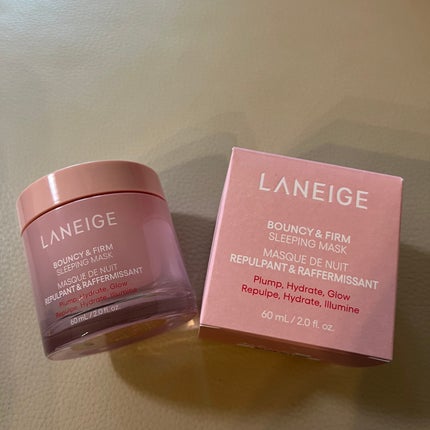 バウンシースリーピングマスク/LANEIGE/フェイスクリームを使ったクチコミ(1枚目)