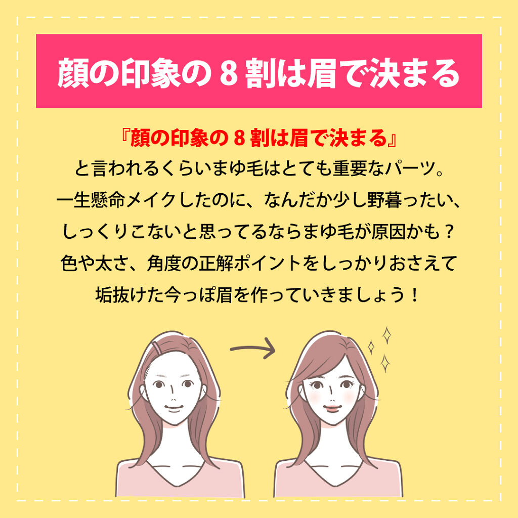 ゴルマユ/水橋保寿堂製薬/眉マスカラを使ったクチコミ（2枚目）