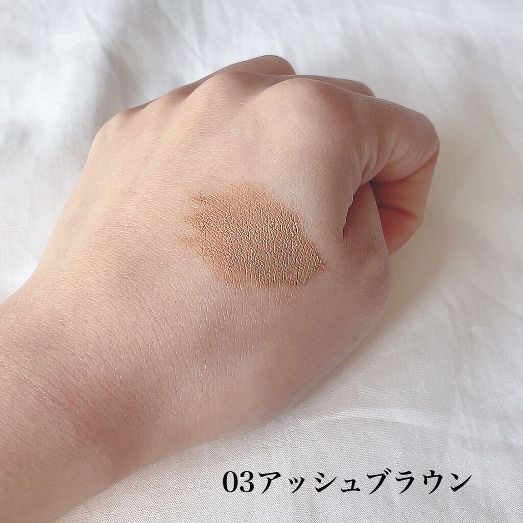 カラーリングアイブロウ マイクロ/ヘビーローテーション/眉マスカラを使ったクチコミ(3枚目)