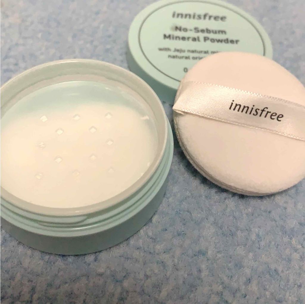 ノーセバム ミネラルパウダー/innisfree/ルースパウダーを使ったクチコミ（2枚目）
