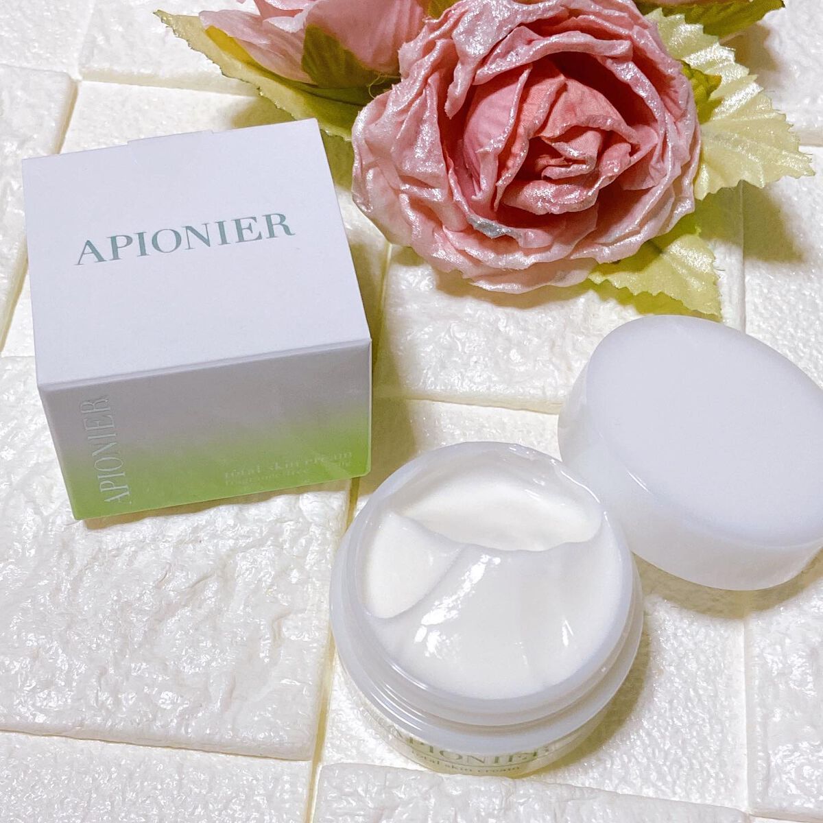 トータルスキンクリーム/APIONIER/フェイスクリームを使ったクチコミ（3枚目）