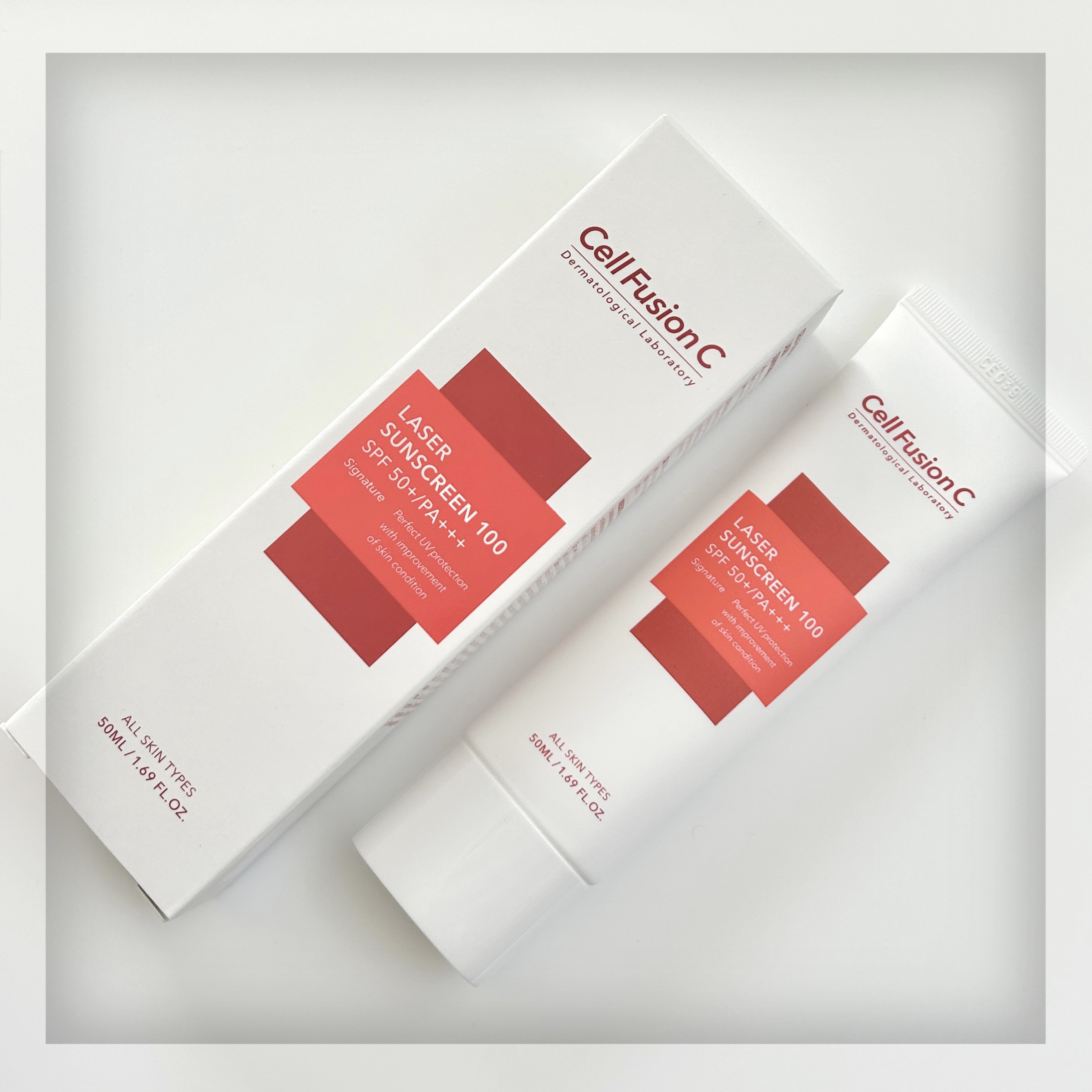 レーザーサンスクリーン 100/Cell Fusion C(セルフュージョンシー)/日焼け止めクリームを使ったクチコミ（2枚目）