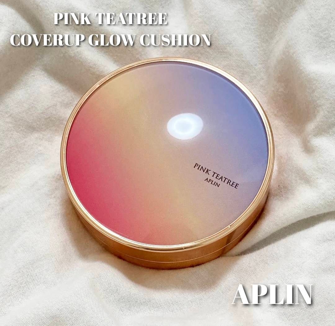 ピンクティーツリーカバーアップグロウクッション/APLIN/クッションファンデーションを使ったクチコミ(1枚目)