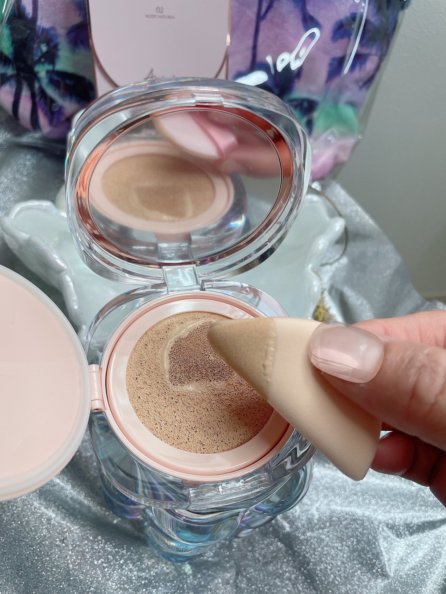 アリウル インクフェザーカバーラスティングクッション/Ariul/クッションファンデーションを使ったクチコミ(7枚目)