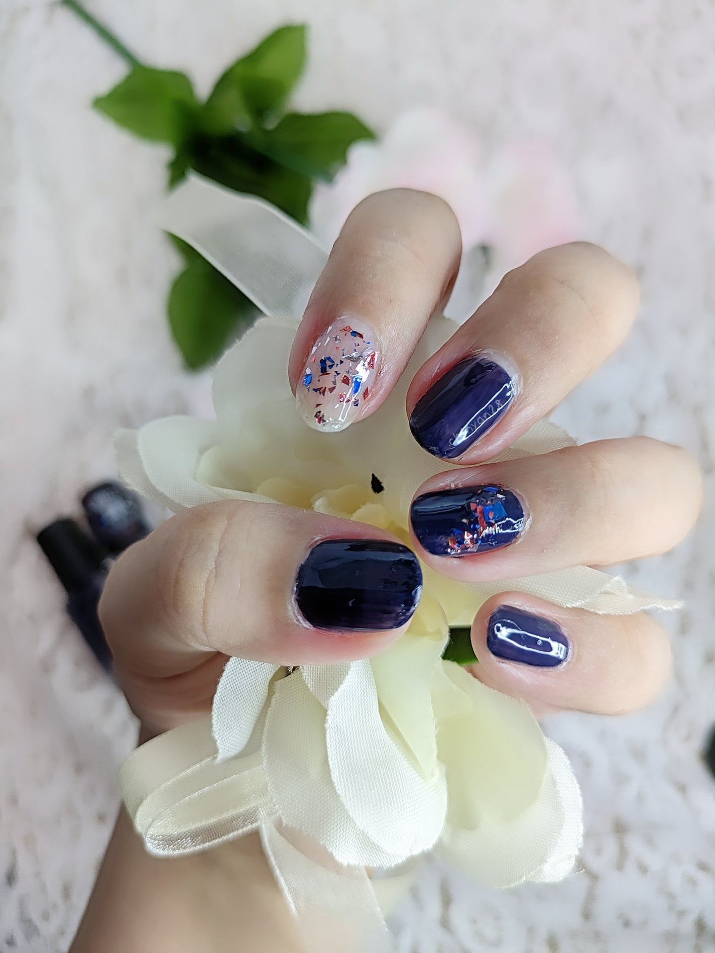 ネイルホリック パーティーフレーク/ネイルホリック/マニキュアを使ったクチコミ(1枚目)