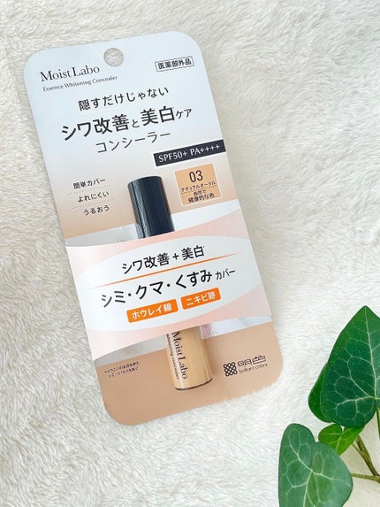 モイストラボ エッセンス薬用美白コンシーラー/Moist Labo/リキッドコンシーラーを使ったクチコミ(4枚目)