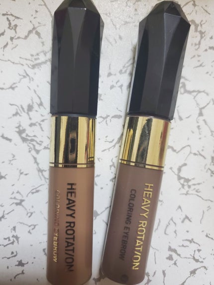 カラーリングアイブロウ/ヘビーローテーション/眉マスカラを使ったクチコミ(2枚目)