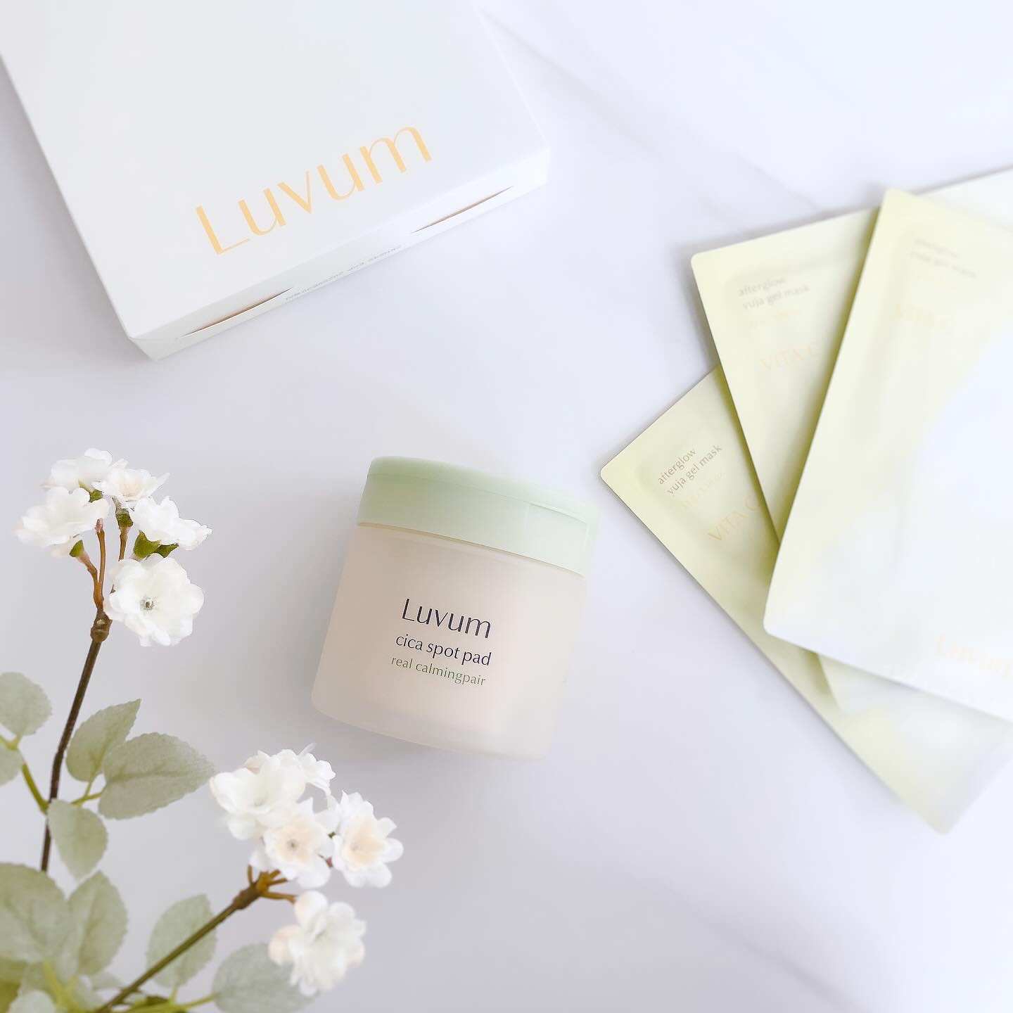 カーミングリペア若葉のシカスポットパッド/Luvum/トナーパッドを使ったクチコミ（1枚目）