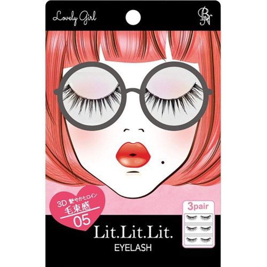 Lit.Lit.Lit. 3Dアイラッシュ Lovely Girl TDE-05