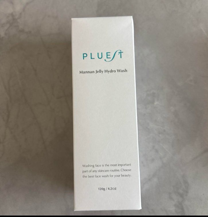 マンナンジェリーハイドロウォッシュ/PLUEST/洗顔料を使ったクチコミ（1枚目）