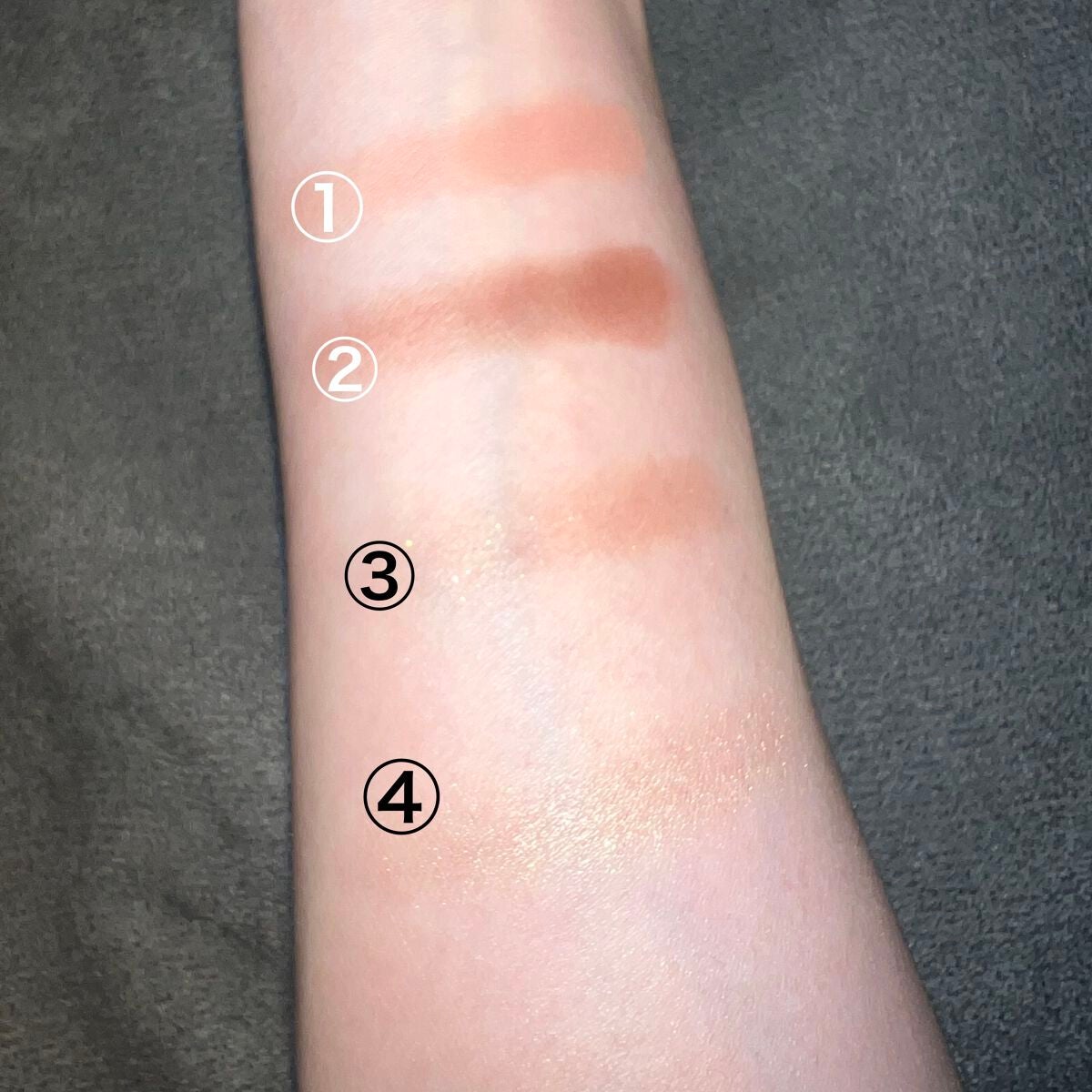 THE アイパレR/b idol/アイシャドウパレットを使ったクチコミ(4枚目)