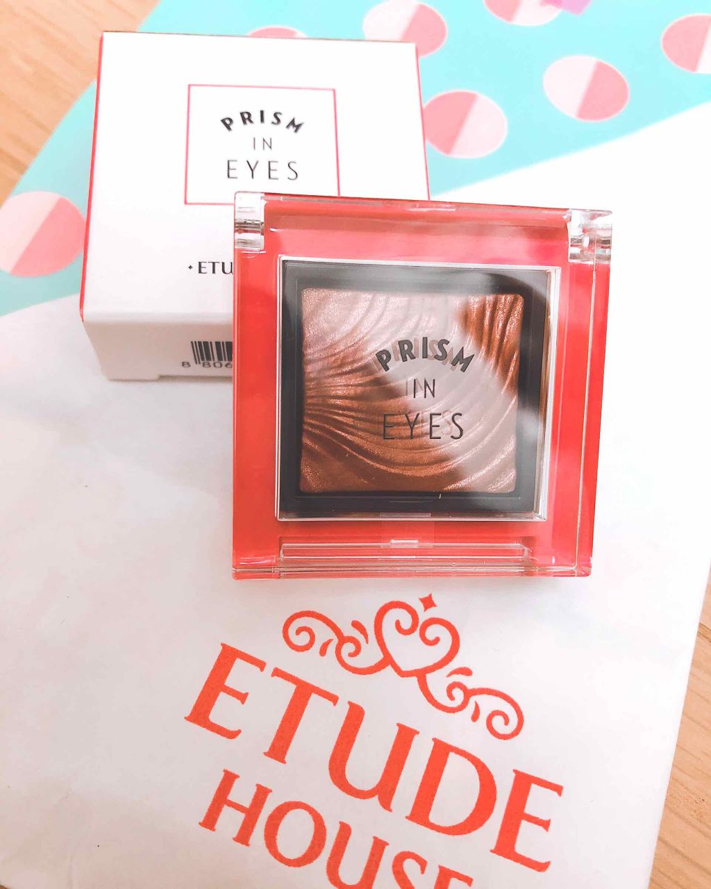 プリズムインアイズ/ETUDE/単色アイシャドウを使ったクチコミ(2枚目)