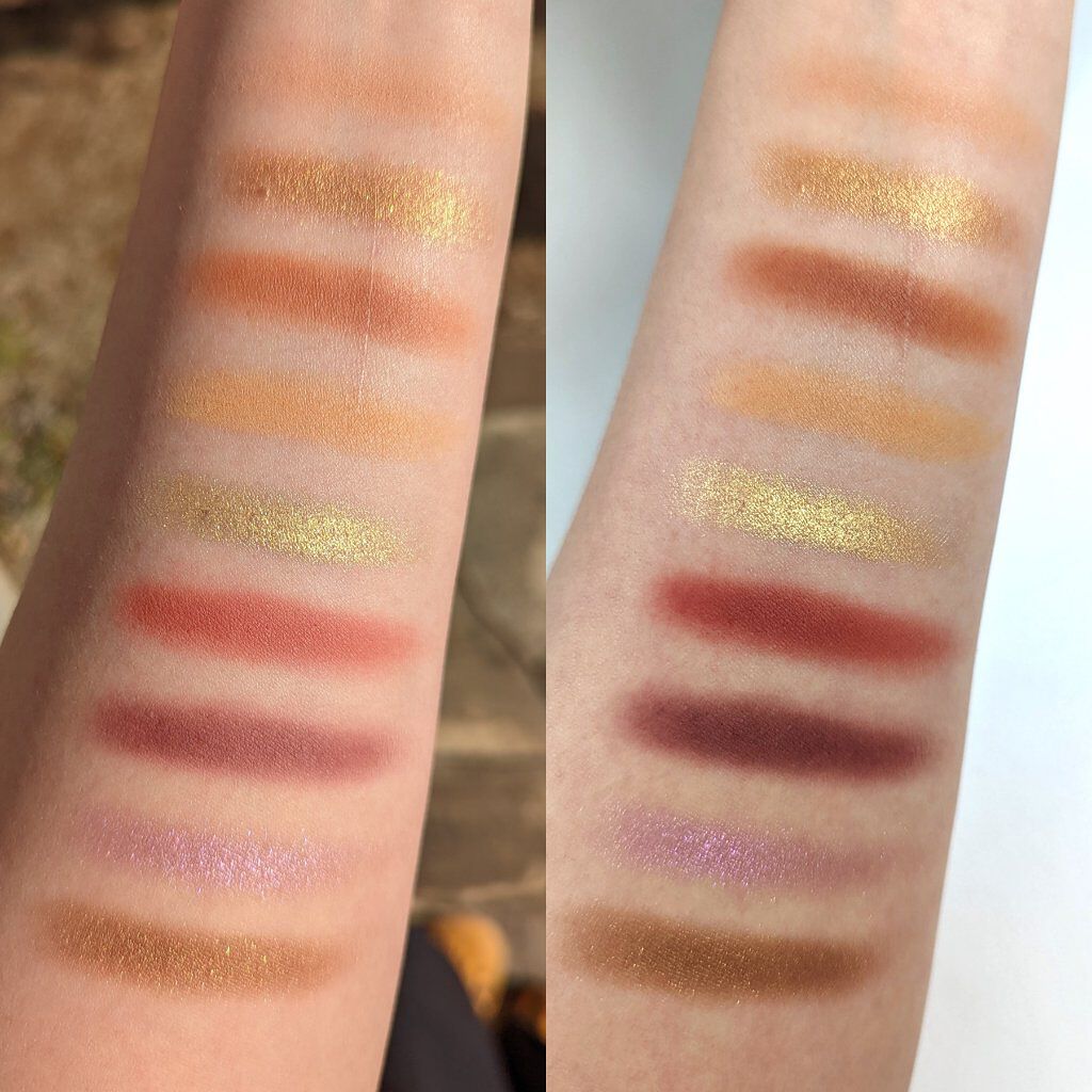 スモール アイシャドウ×9/M・A・C/アイシャドウパレットを使ったクチコミ（3枚目）