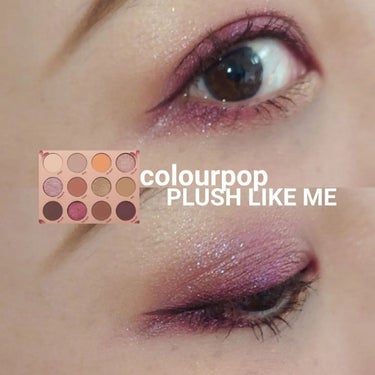 プラッシュ ライク ミー/ColourPop/アイシャドウパレットを使ったクチコミ（1枚目）