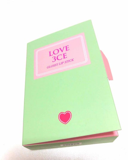 LOVE 3CE GLOSSY LIP STICK/3CE/口紅を使ったクチコミ(1枚目)