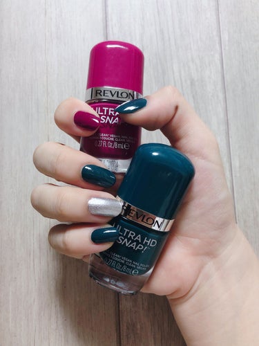 クイック ドライ トップ コート N/REVLON/ネイルトップコート・ベースコートを使ったクチコミ（2枚目）