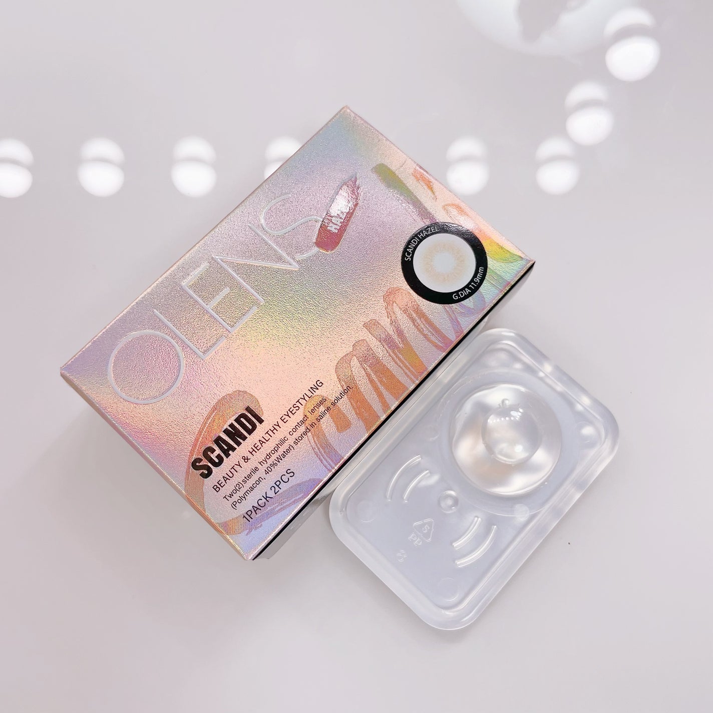 SCANDI 1day/OLENS/カラーコンタクトレンズを使ったクチコミ(10枚目)