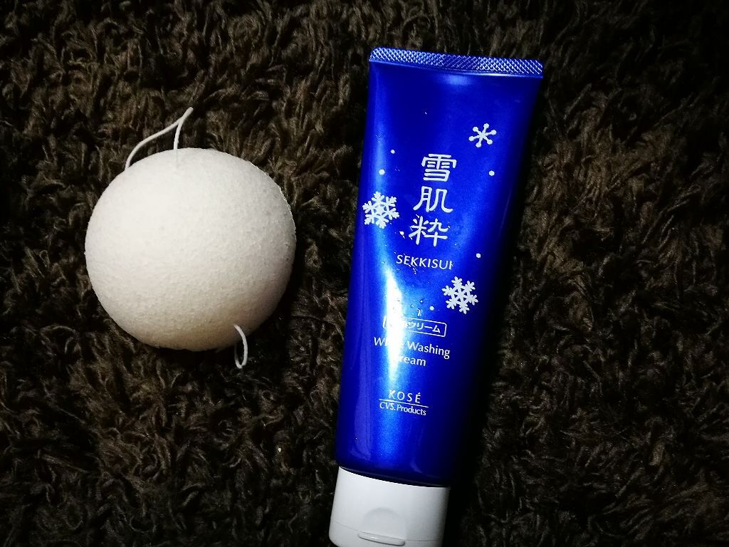 ホワイト クリーム ウォッシュ/雪肌精/洗顔フォームを使ったクチコミ（1枚目）