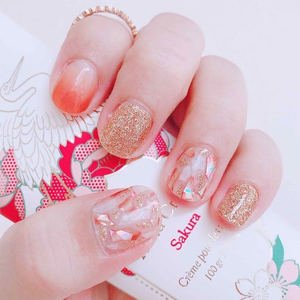 パーフェクトフィット ジェルネイルシール/GELATO FACTORY/ネイルシールを使ったクチコミ(2枚目)