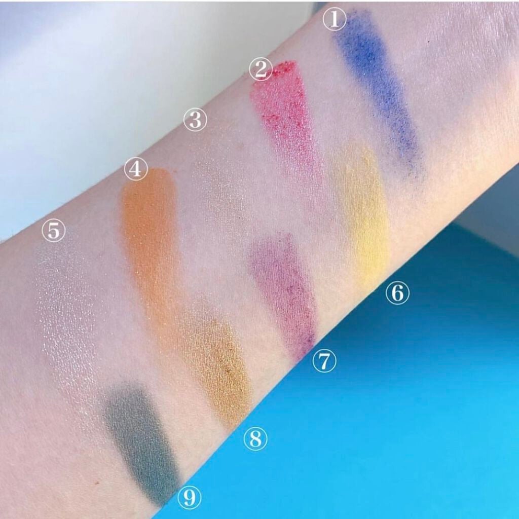 UR GLAM BLOOMING EYE COLOR PALETTE/U R GLAM/アイシャドウパレットを使ったクチコミ(3枚目)