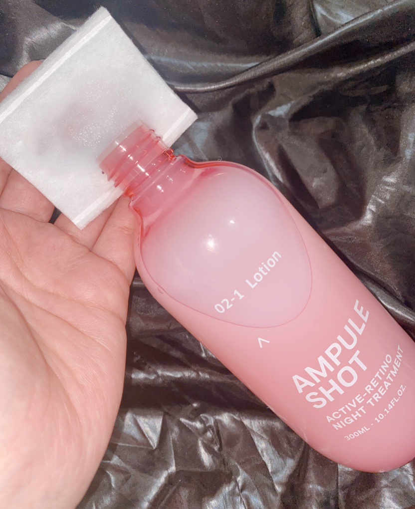 アクティブレチノ ナイトトリートメント ローション/AMPULE SHOT/化粧水を使ったクチコミ（1枚目）