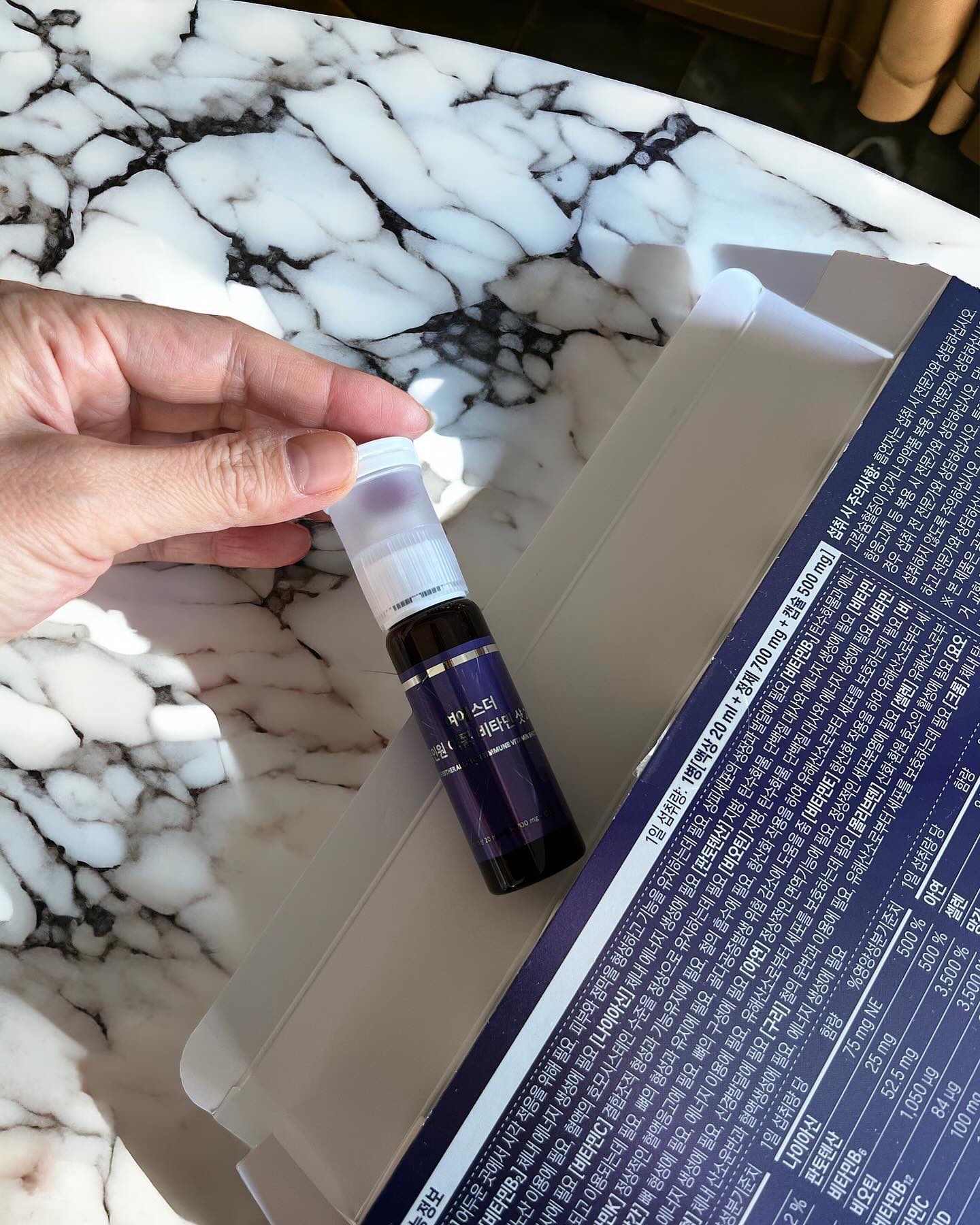 ヨエスターオールインワンイミューンビタミンショット20/ESTHER FORMULA/健康サプリメントを使ったクチコミ（2枚目）