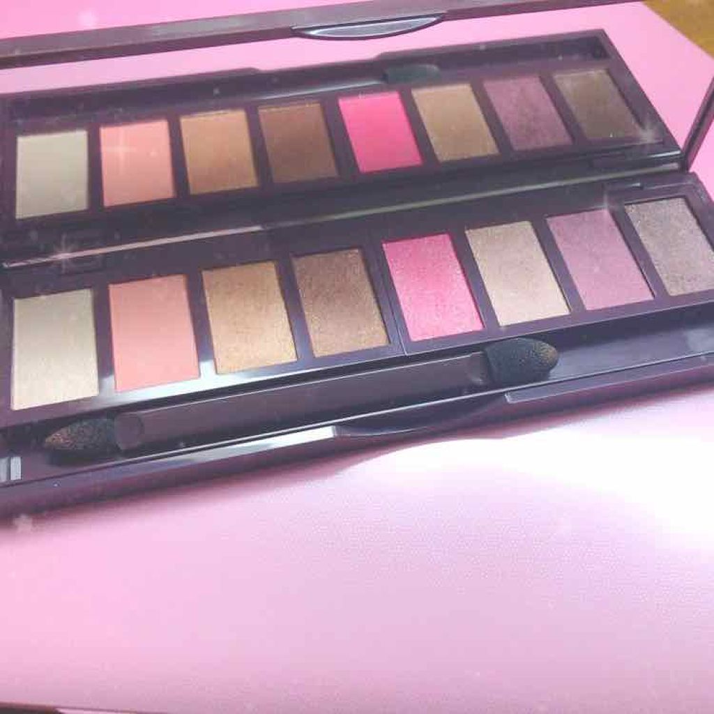 グラマラスリッチ アイパレット (クリスマスコフレ 2018)/Visée/メイクアップキットを使ったクチコミ（1枚目）