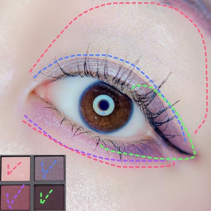 アイ カラー クォード/TOM FORD BEAUTY/アイシャドウパレットを使ったクチコミ(2枚目)