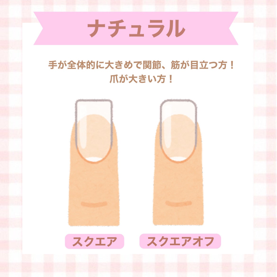 ©️ on LIPS 「♡骨格別に合うネイルの形♡────────────ネイルの形っ..」(3枚目)