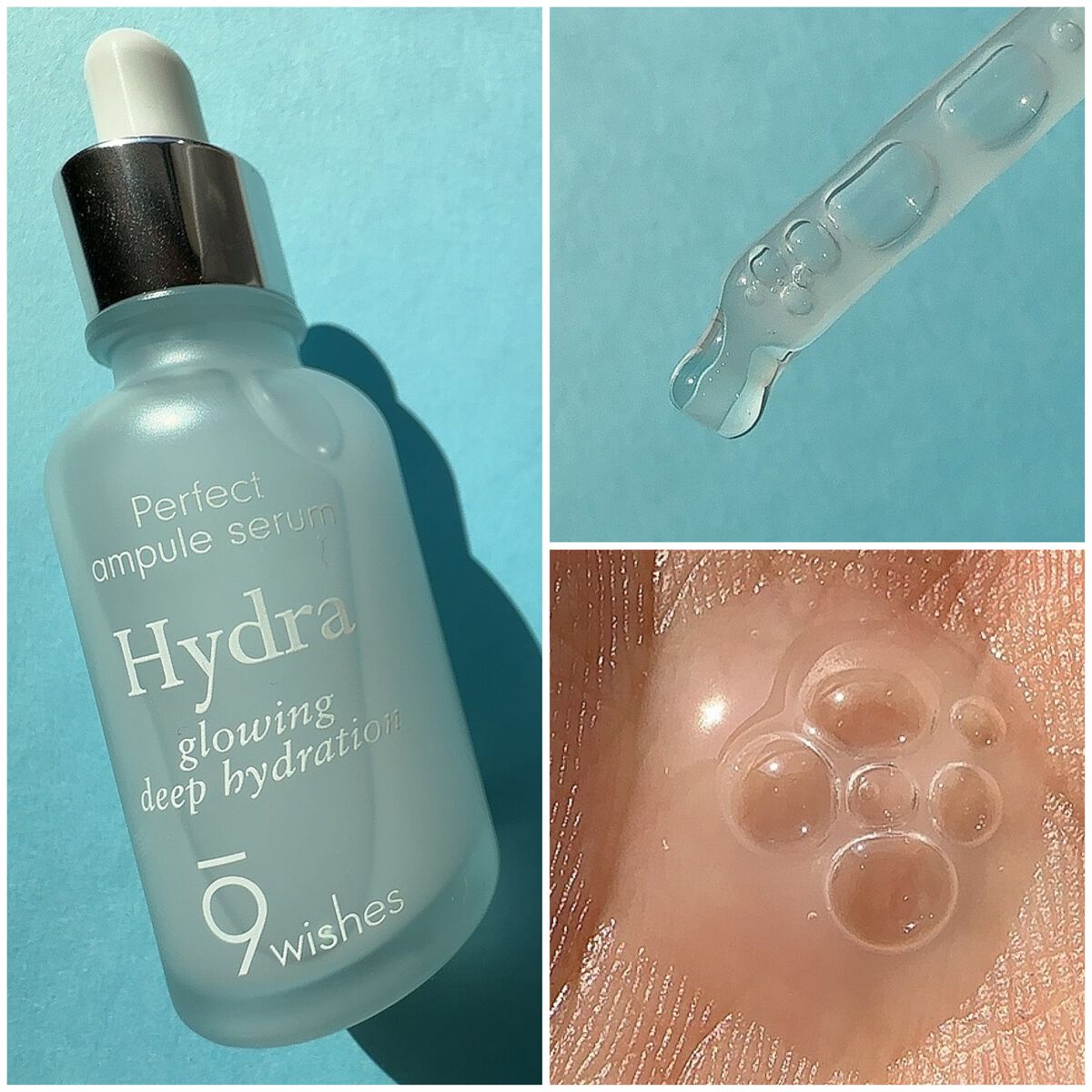ハイドラアンプルトナー/9Wishes/化粧水を使ったクチコミ（3枚目）