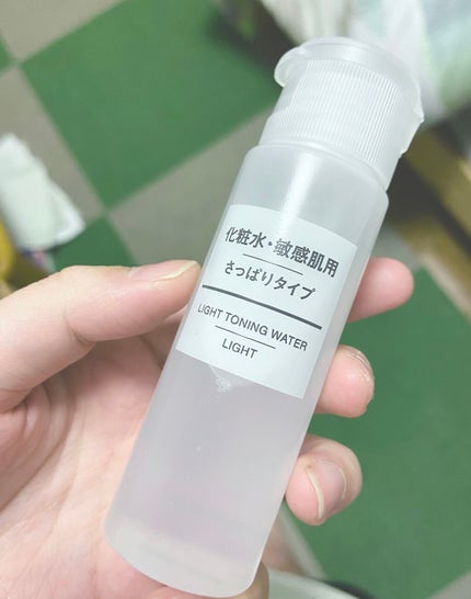 化粧水 敏感肌用 さっぱりタイプ/無印良品/化粧水を使ったクチコミ(1枚目)