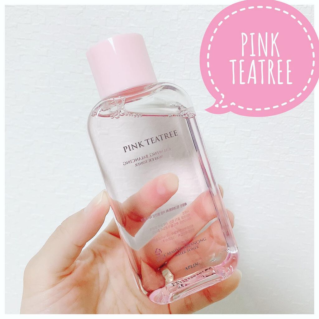 ピンクティーツリートナー/APLIN/化粧水を使ったクチコミ（1枚目）