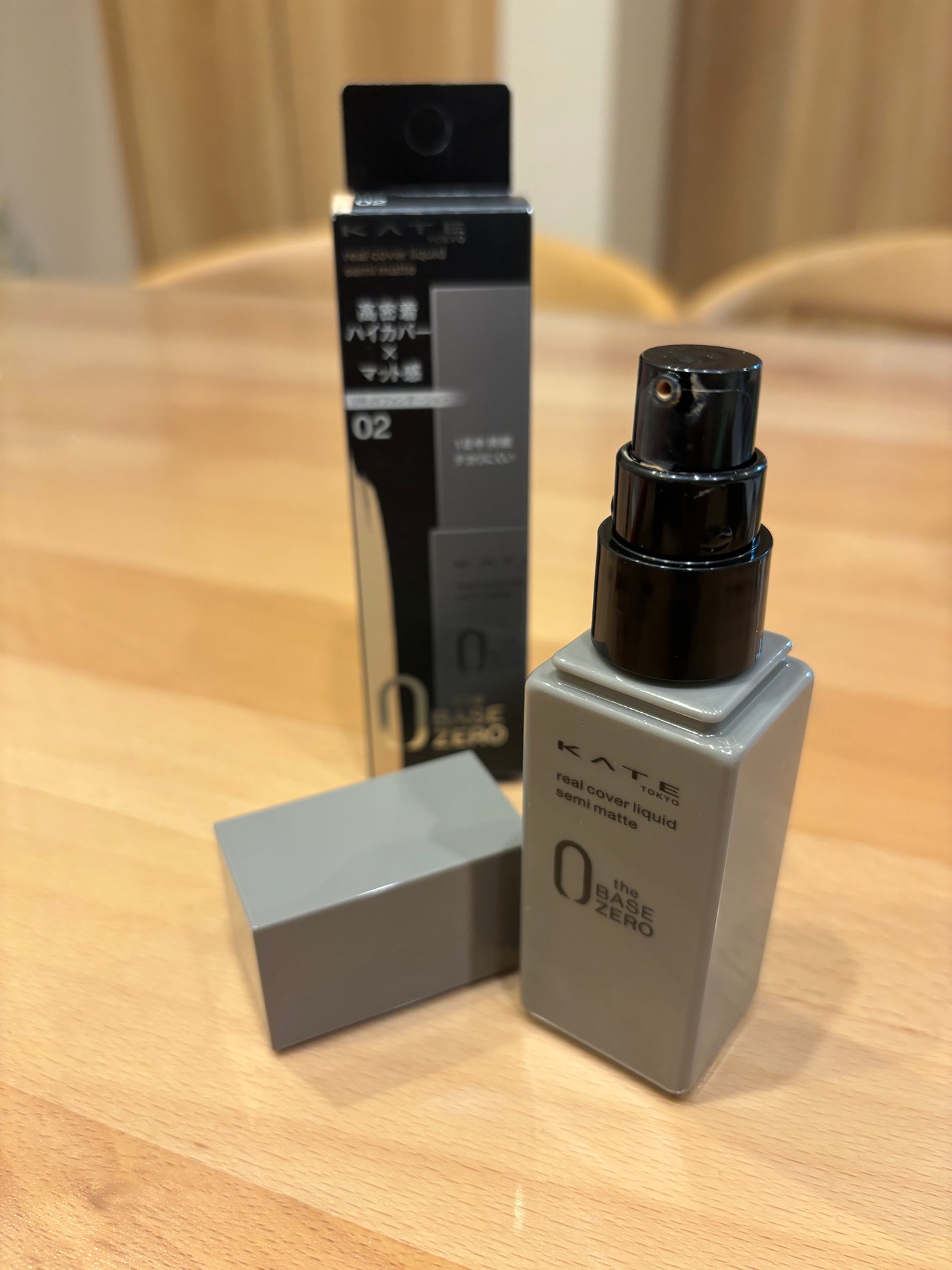 リアルカバーリキッド(セミマット)/KATE/リキッドファンデーションを使ったクチコミ(1枚目)