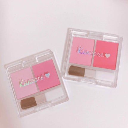 カンコレ チーク/DAISO/パウダーチークを使ったクチコミ(1枚目)