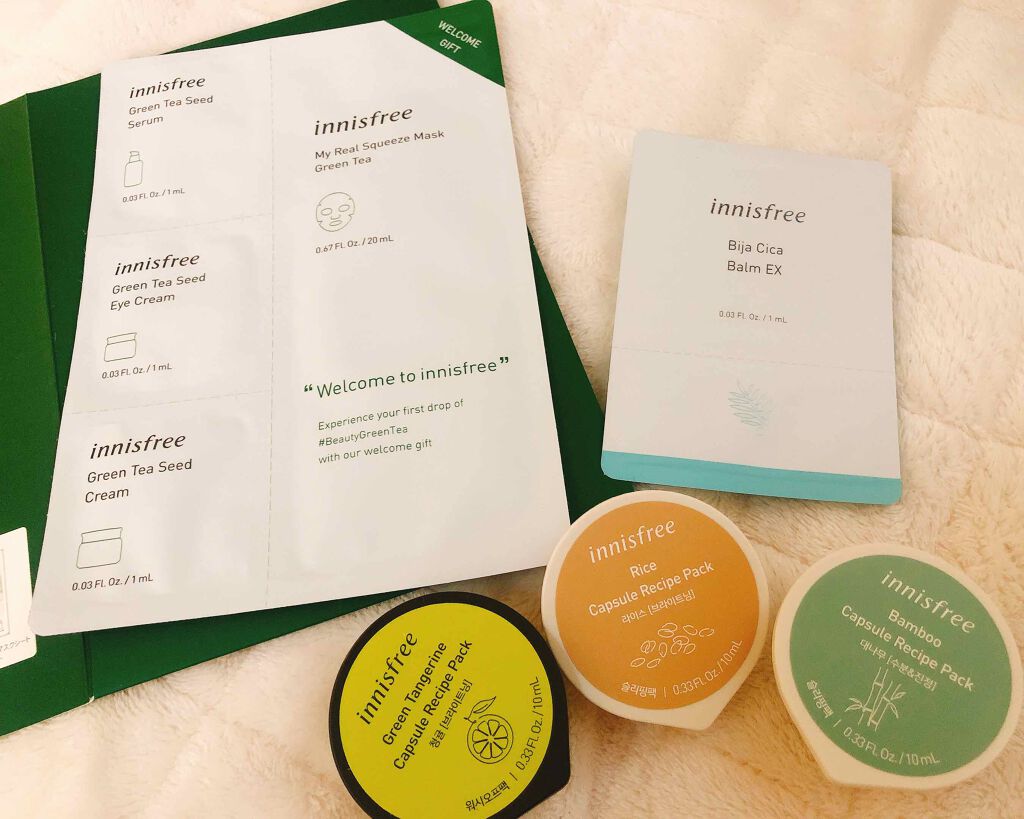 カプセルレシピパック N B&A/innisfree/洗い流すパック・マスクを使ったクチコミ(1枚目)